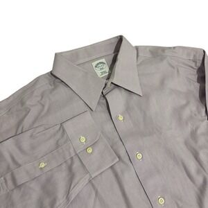 Brooks Brothers 346 Regular Fit Dress Shirt Mens‎ XL Supima Cotton Light Purple